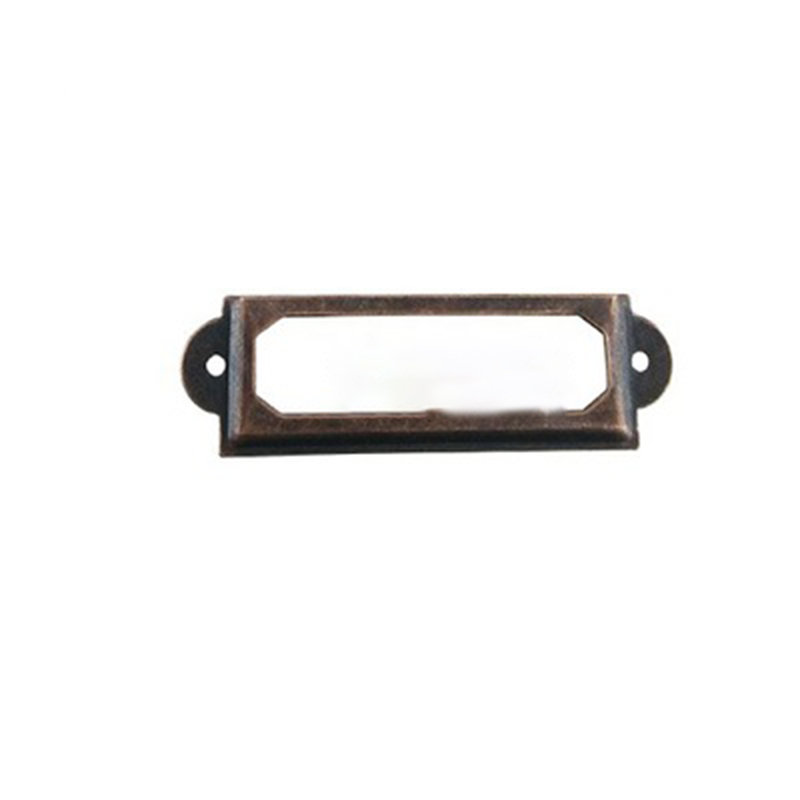 Porte-étiquette en laiton doré Antique, 10 pièces, porte-étiquette en métal doré, pour armoire, tiroir, boîte, boîte, poubelle: B