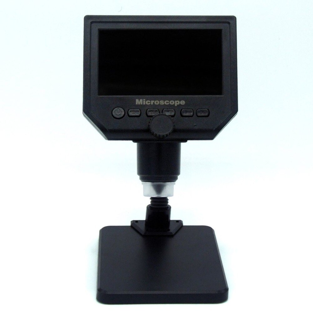 G600 600X 3.6MP 8LED Portable LCD Digital Microscope 4.3" Electronic HD Video Microscopes Endoscope Magnifier Camera
