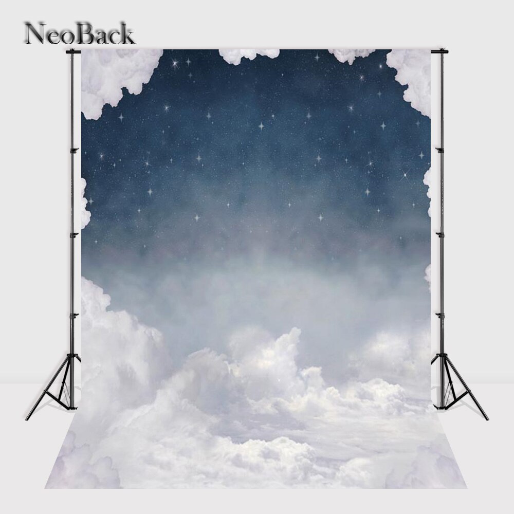 Neoback 5x7ft Vinyl Doek Foto Achtergronden Computer Gedrukt Kinderen Kids Star Night View Studio Foto Achtergronden P0764