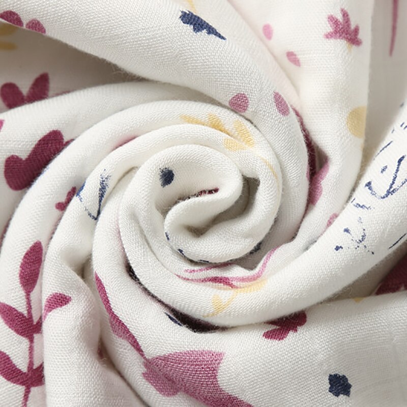 4 Layers Muslin Baby Sleeping Bag For Baby Girl Boy 70% Bamboo Summer Cotton Swaddle Breathable Soft Sleepsack recien nacido