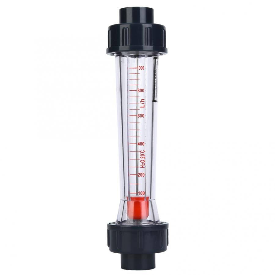 LZS-20D Flow Meter 100-1000LPH Plastic Tube High Accuracy Liquid Water Rotameter Flow Measuring Instruments Water Testing Meter