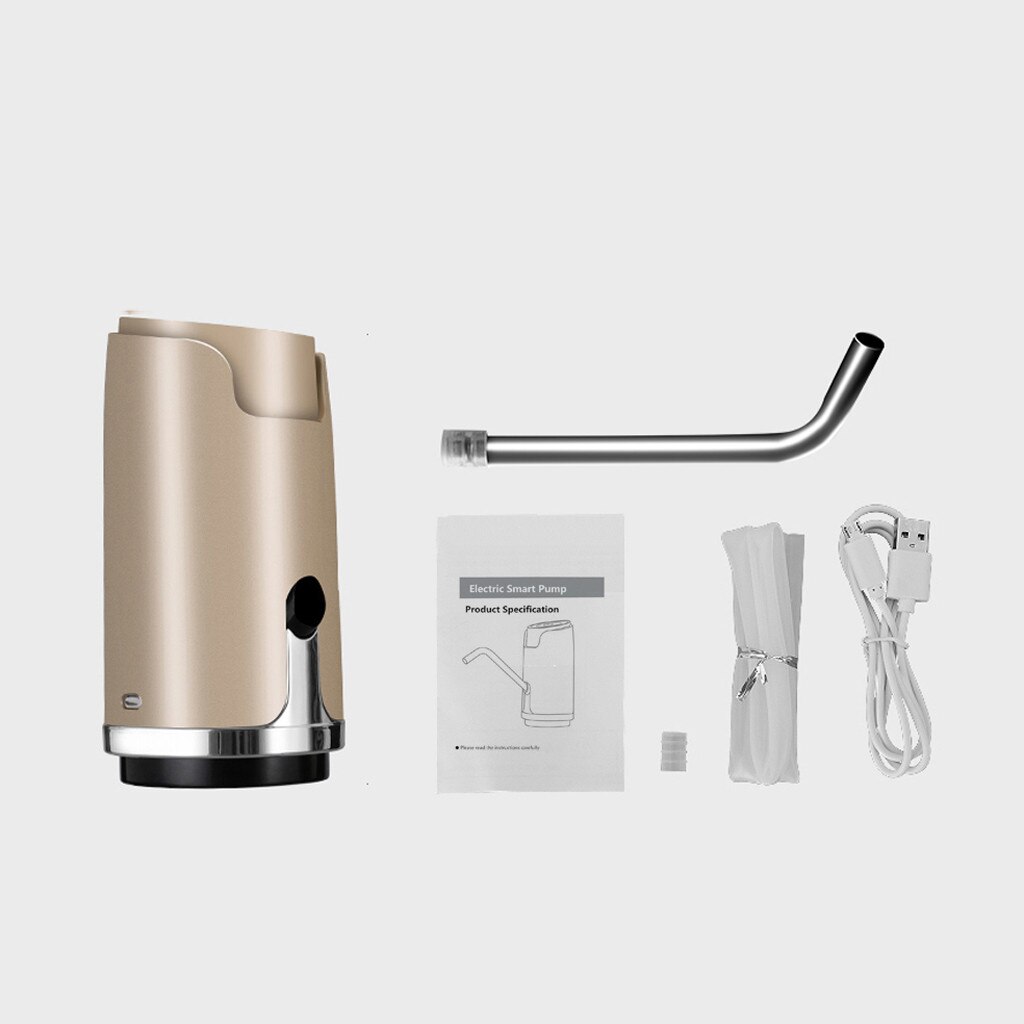 Intelligent Automatic Electric Drinking Dispenser Water Bottle Pump USB Charging
