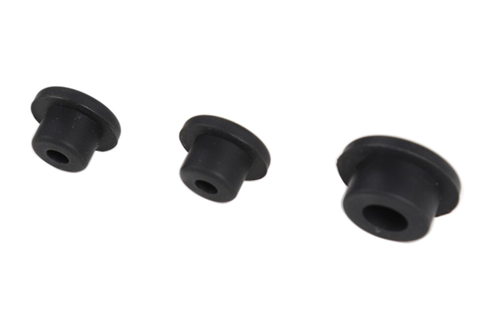 Tailgate Door Round Hole Plug Waterproof Dust Plugs for Jeep Wrangler JL Black Car Exterior Accessories