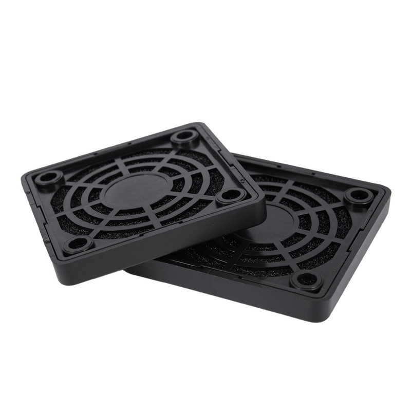 Cubierta de rejilla protectora para ventilador de PC, 4 piezas, a prueba de polvo, 50Mm