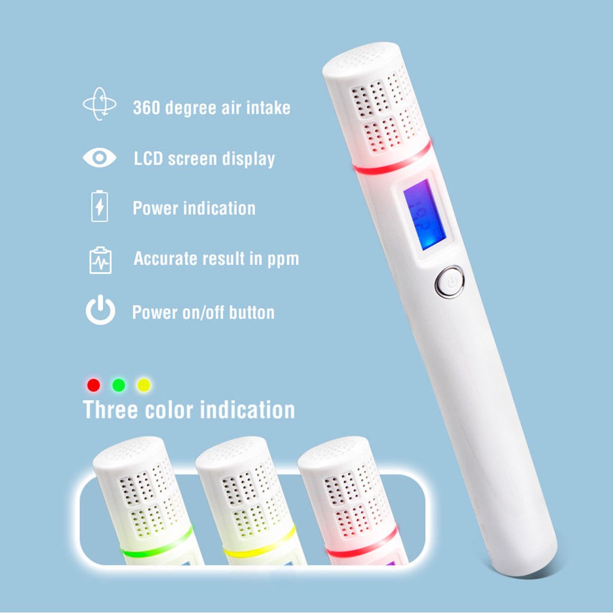 Gas Analyzer Combustible Gas Detector Port Flammable Natural Gas Leak Location Determine Meter Tester Portable Air Test