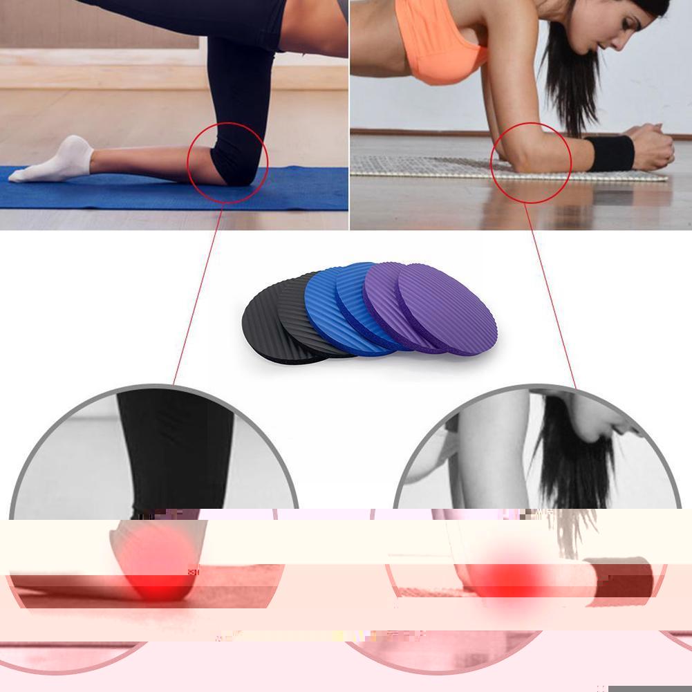 Fitness Pads Yoga Plank Pad Elbow Workout Padding Support Elbows Mats Training Cushion Disk Round Exercise Flat M0y7