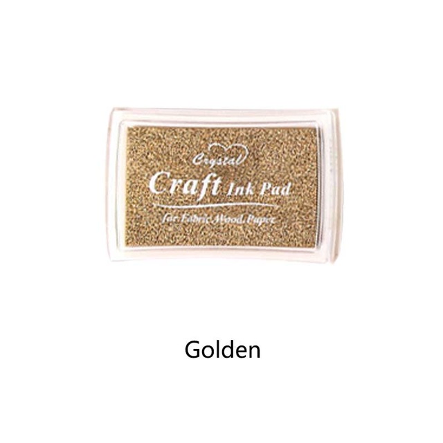 1 sæt vintage planter stempler retro segl dekoration stempel træ gummistempler til scrapbog papirvarer gør det selv håndværk standard stempel: Guld