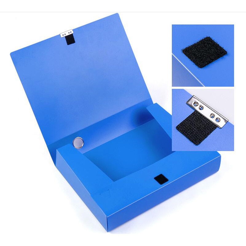 1pcs Simple Practical Office Filing Products A4 File Folder Daily Office School High Capacity Storage File Box
