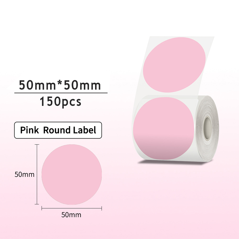 1 rotolo 20mm 30mm 50mm adesivo carta termica autoadesiva per E210 phommemo M110/M120/M200/M220/M221 Marklife P50 stampa etichette: Lavanda
