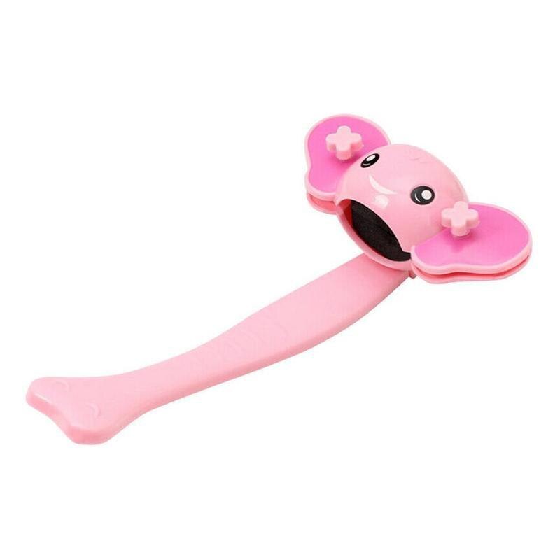 Schlecht Wasserhahn Verlängerung Kind freundlicher Hand Waschen Gerät Waschbecken klopfen Wasser Verlängerung Verlängerung Griff Zubehör Verlängerung Bathr X9P9: Rosa