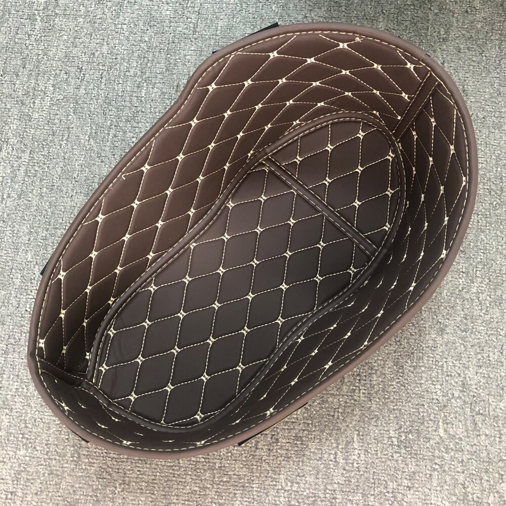 Rear Trunk Cargo Liner Protector Motorcycle Seat Bucket Pad for Vespa GTS 300 GTS300 Super Tech HPE TOURING: Vietnam Brown