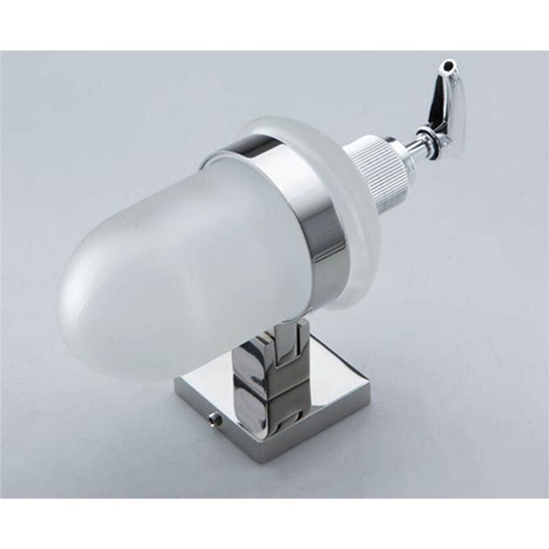 304 Stainless Steel Soap Dispenser Wall Mounted Hand Liquid Soap Dispenser Glass Bottle Liquid Container For Bathroom Kitchen
