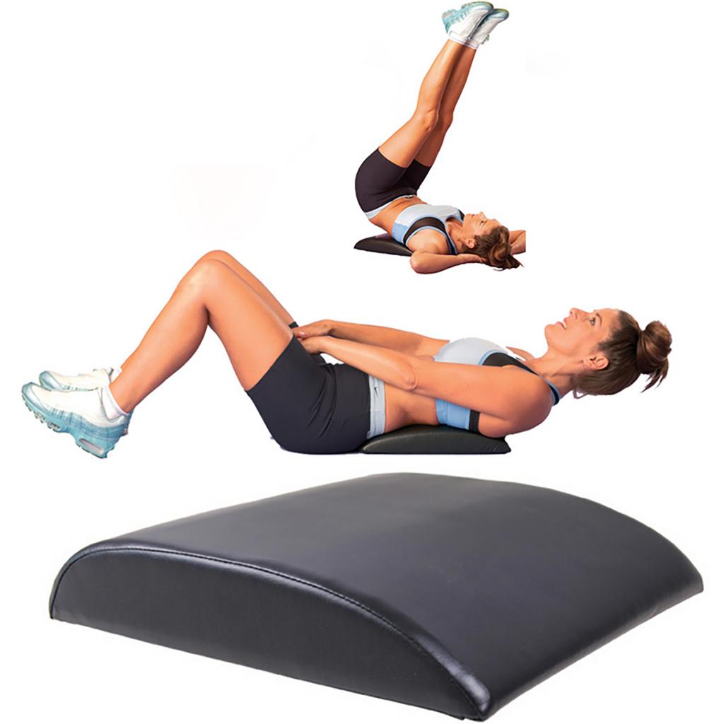 Black Ab Pad Sit Up Abdominal/Core Stomach Workout Exercise Cushion Gym Mat