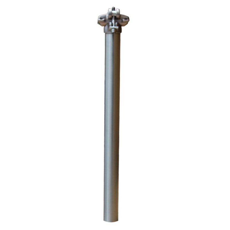 - zadelpen van titaniumlegering voor mtb/racefiets zadelpen 31.6 mm x 350mm titanium zadelbuiskop