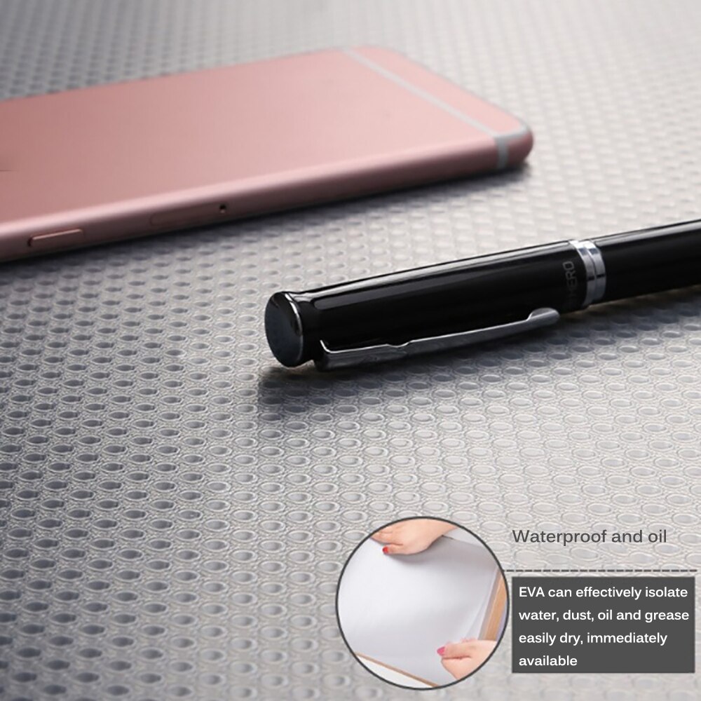 Nowa przezroczysta wodoodporna półka mata robić szuflad szafka antypoślizgowa obrus mata nieklejący się robić szafki kuchennej lodówka liniowiec