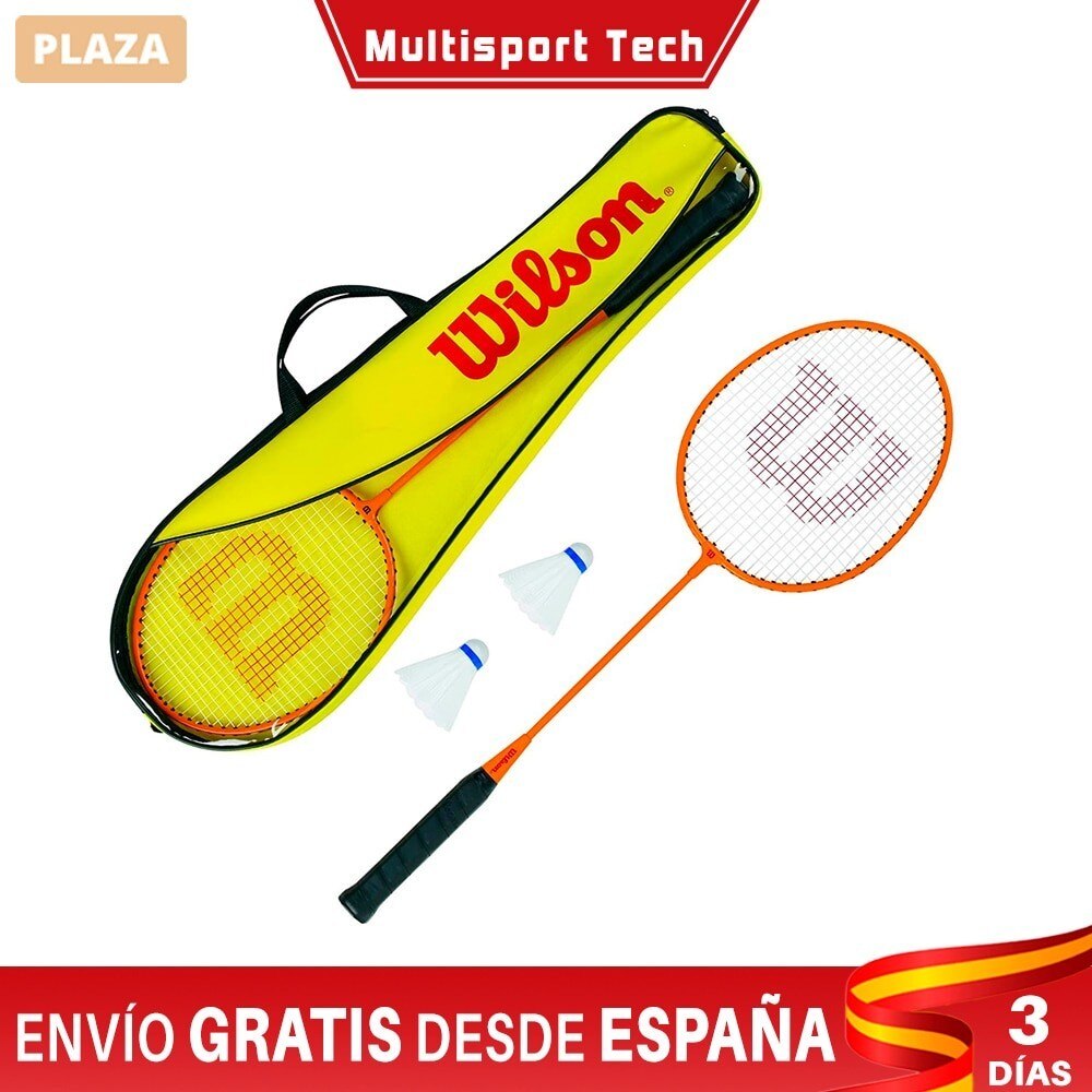 Wilson 2 Badminton Rackets En 2 Volant-2