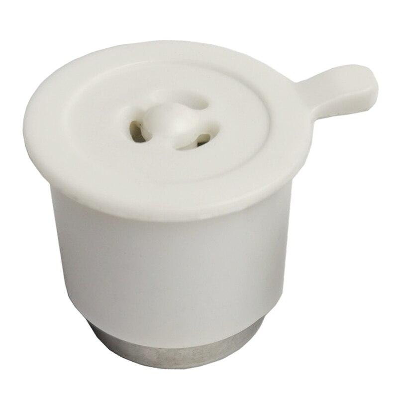 Durable Electric Pressure Cooker Exhaust Valve Rice Cooker Pressure Relief Steam Pressure Limiting Safety Valve: white