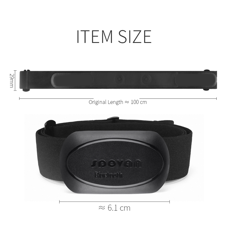 Monitor de ritmo cardíaco correa de pecho Bluetooth 4,0 hormiga sensor para fitness Correa compatible Wahoo Polar Garmin conectado al aire libre de la banda Monitor de ritmo cardíaco Bluetooth4.0/ANT + correa de p