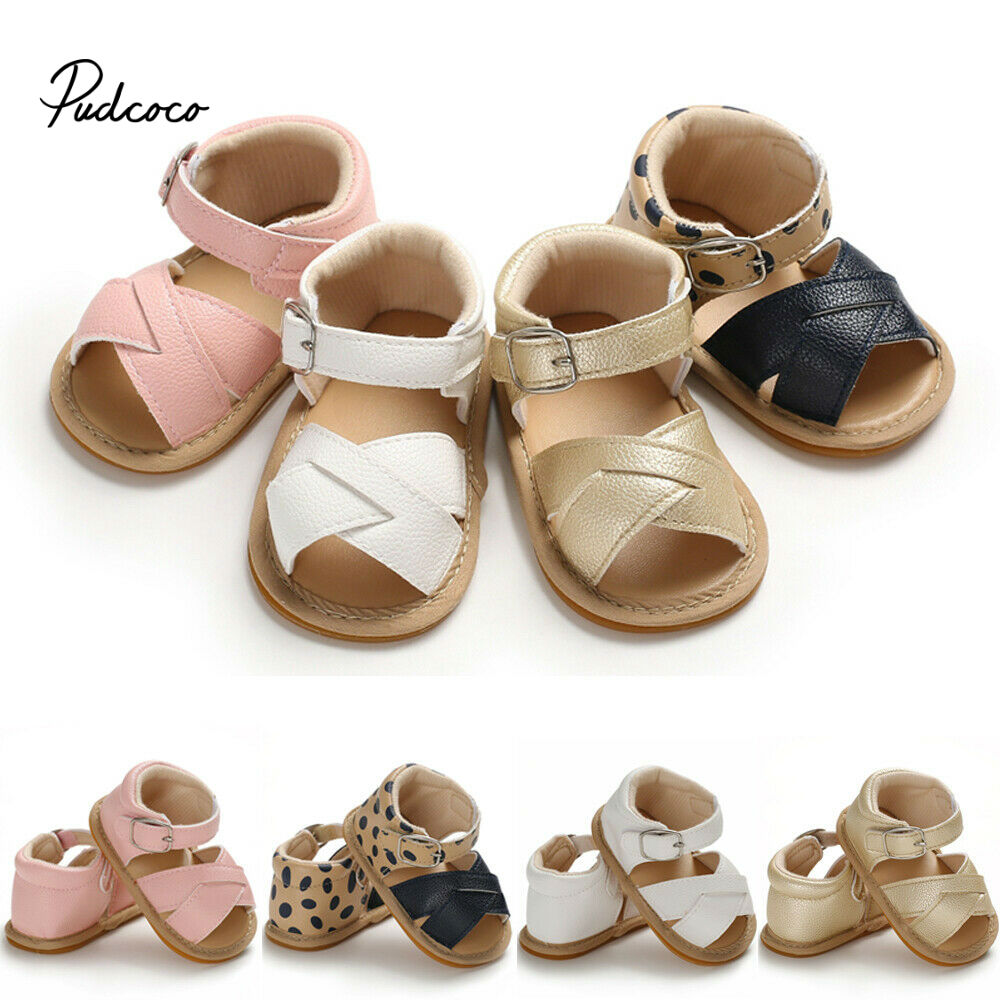 Zomer Kinderen Schoenen Mode Pu Leer Zoete Kinderen Sandalen Voor Meisjes Peuter Baby Ademend Hollow Out Schoenen 0-18M