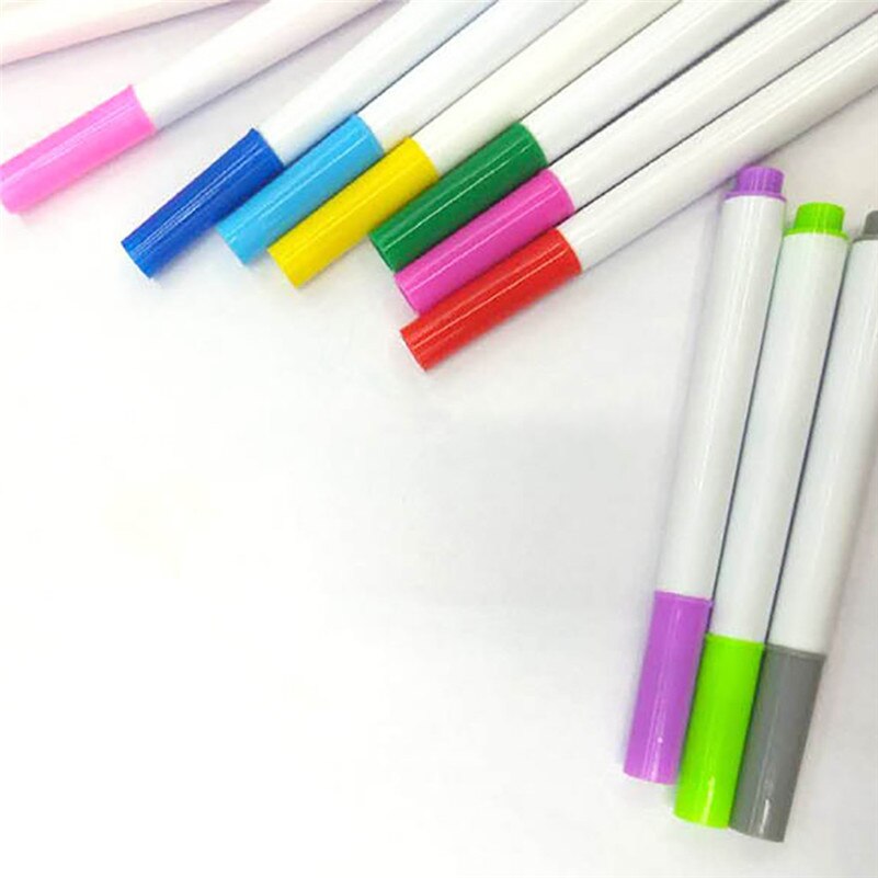 Dust-free Dustless Chalk for Kids Children Studying Stationary Office School Supplies Accessories 12pcs/set