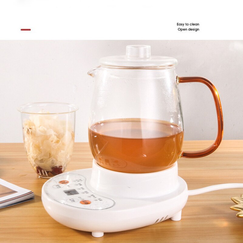 220V Cup Warmer Multi-function Health Pot Timing Ceramic Electric Cup Heater Mug Warmer Tea Cup With Plate