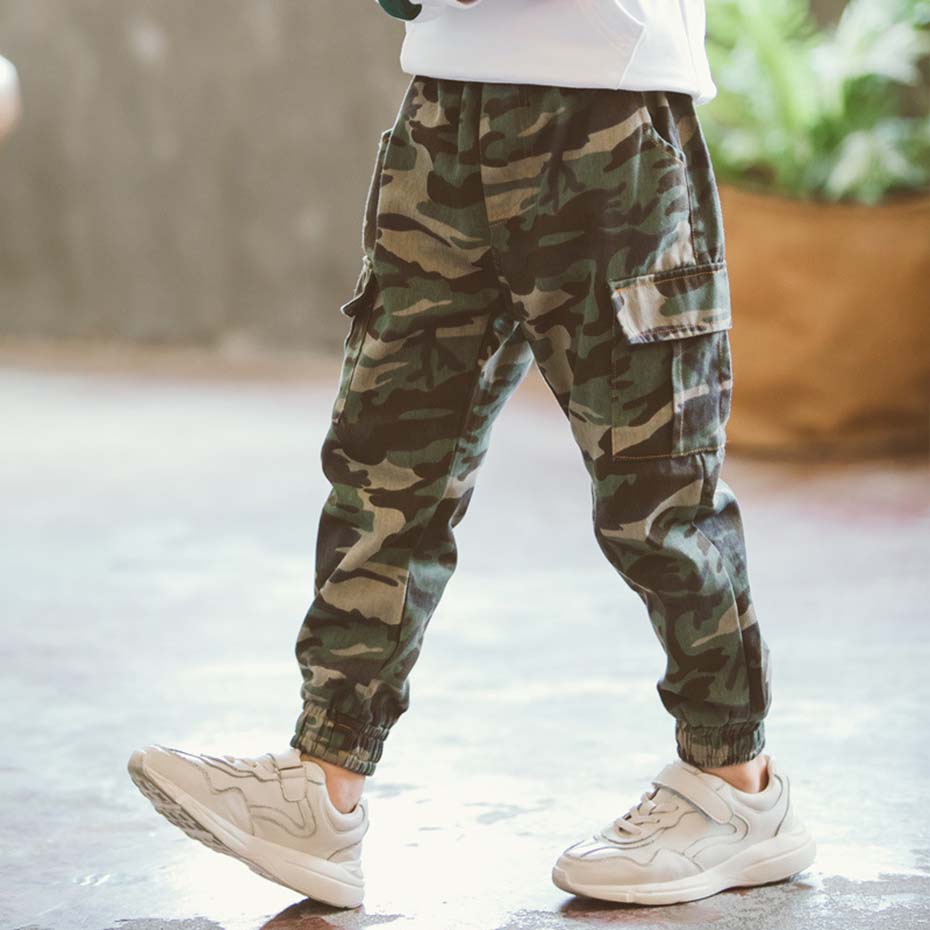 Meisjes Broek Casual Cargo Broek Kinderen Meisjes Broek Camouflage Kids Broek Herfst Mode Kids Kleding Voor Meisjes 6 8 10 12 14 jaar