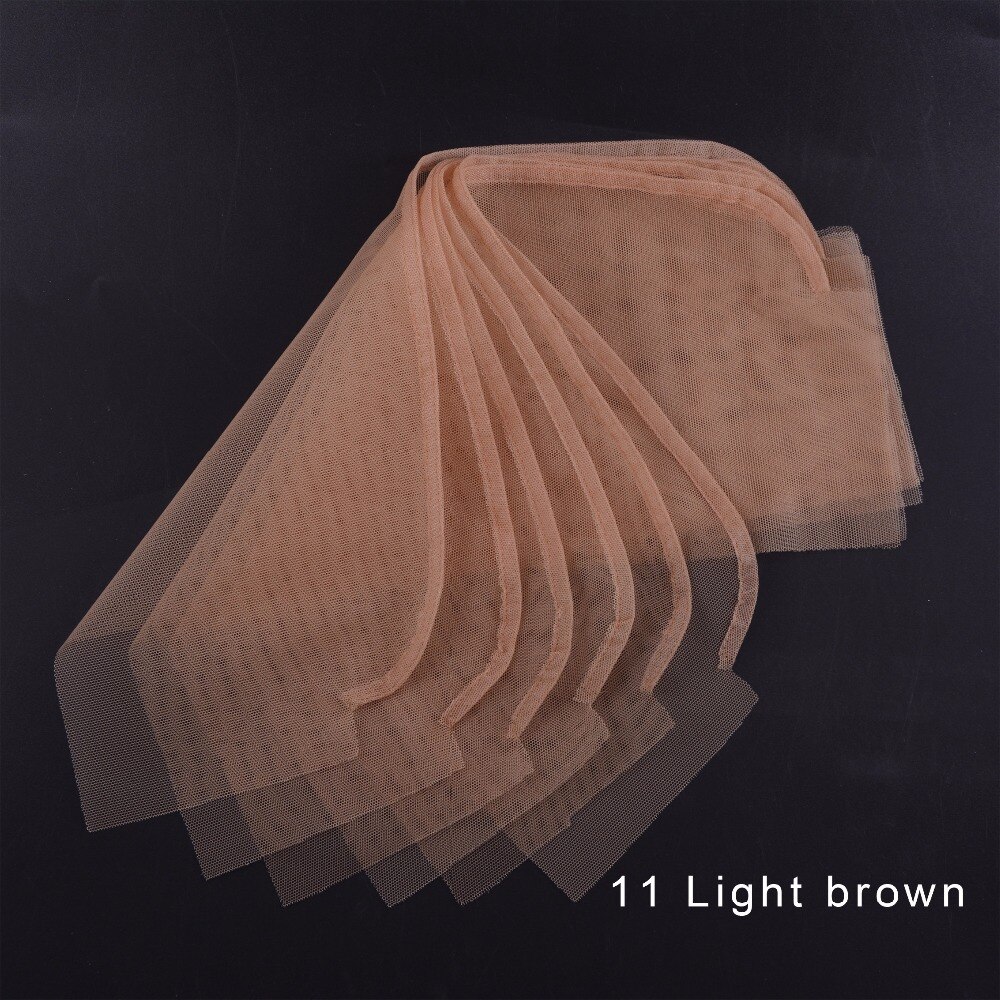 5pcs/lot Lace Net Basement Foundation for Making Lace Top Closure Wigs Making 13*4 inch