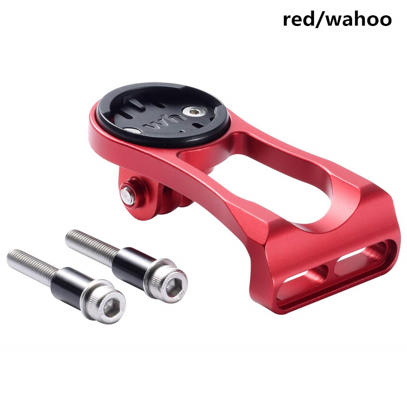 Et sæt praktisk cykelcomputer monteringsbeslag til wahoo bolt mini gps extensor beslag: Rød wahoo