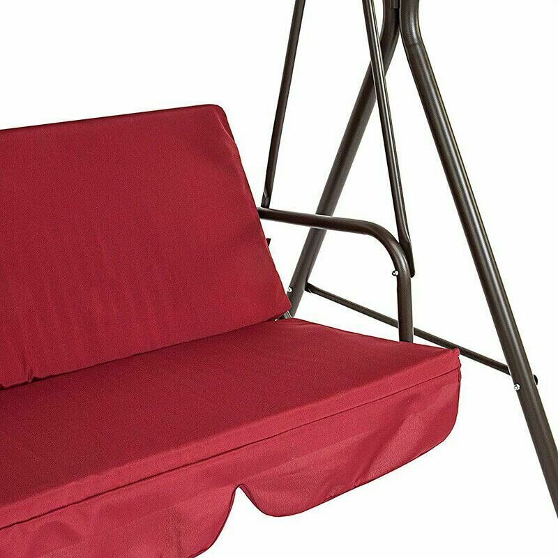 150*150*10cm Outdoor Garden Courtyard Swing Seat Cover Stretch Chair Cover Suitable For Three-seat Swing Shade Sail No Fade