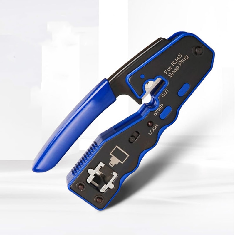 Ez  rj45 krympetang manuell nettverksverktøy tang kat 5 kat 6 8p rj 45 kabel stripping tang krympetang klemme