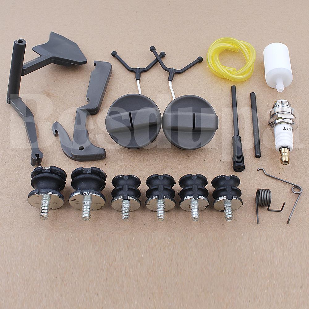 Amortiguador AV para motosierra Husqvarna 61, 268, 266, 272, 272XP, 501518002, 501518102 w