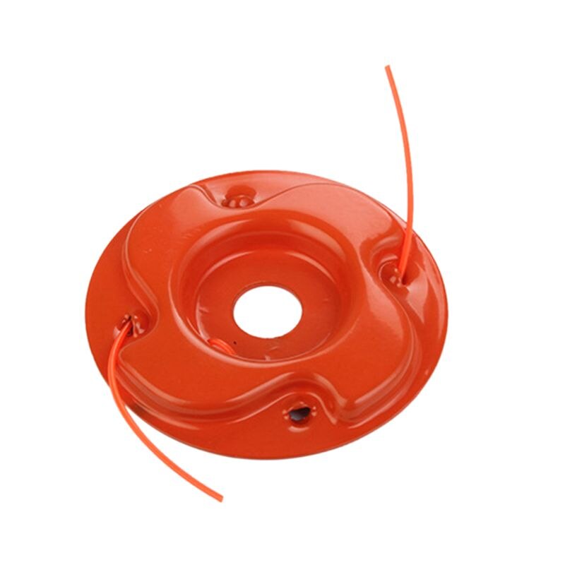 Universal Trimmer Head with 2 Lines String Brush Cutter Blade for Lawn Mower Garden Tools Replacement: Default Title