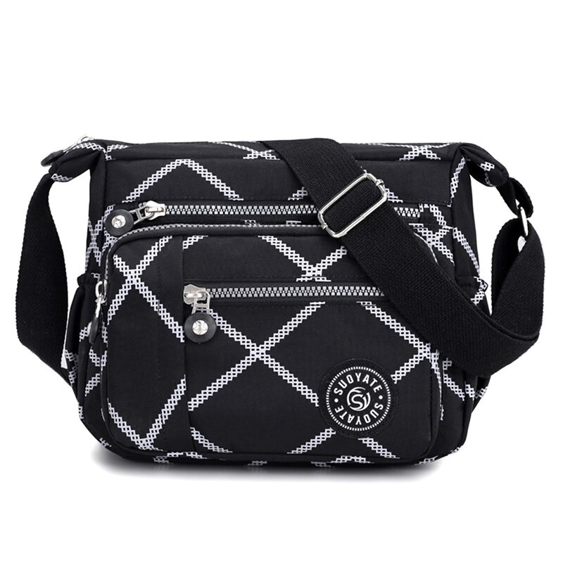 Vrouwen Handtassen Messenger Bag Waterdicht Doek Zak Goede Diagonaal Tas Schoudertas En Verzamelen Portemonnee: Large square