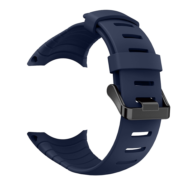 Urrem til suunto core silikone udskiftning sport urrem til suunto core armbånd klassisk armbånd håndledsbælte