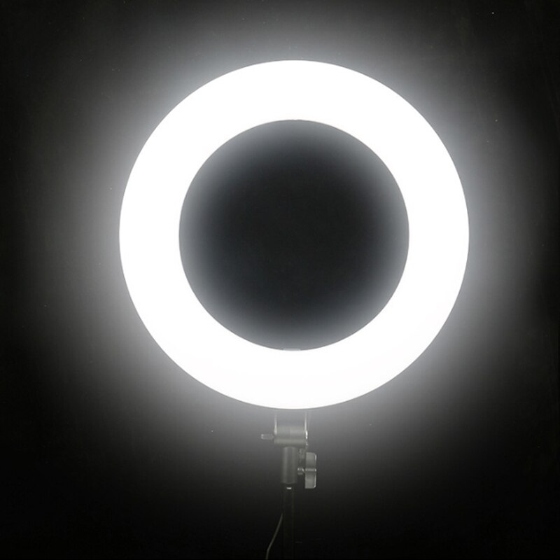12cm LED Selfie Ring Light For Camera Photography Vlogging Dimmable Photo Studio 6500K For Iphone Supplementary Lighting Selfie