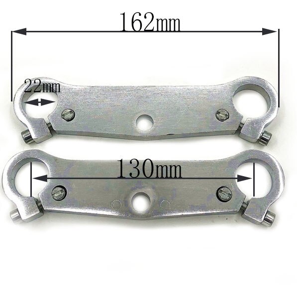 Front Fork 22 25 35mm inverted shock absorber direction device upper and lower plate for 47cc49cc Mini Moto Dirt Bike Motorcycle