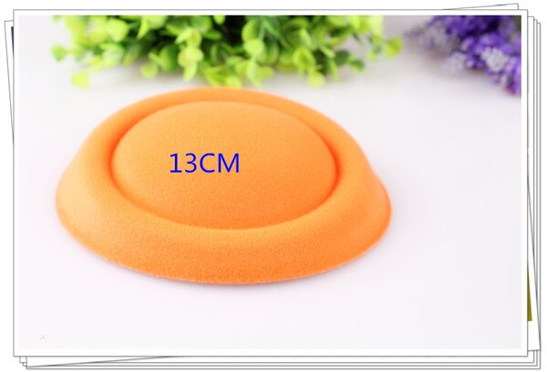 Mini tocados de de boda, sombreros con purpurina, accesorios para el cabello, para novia, 5,2 "(13 CM), 13 colores, 24 unidades/lote