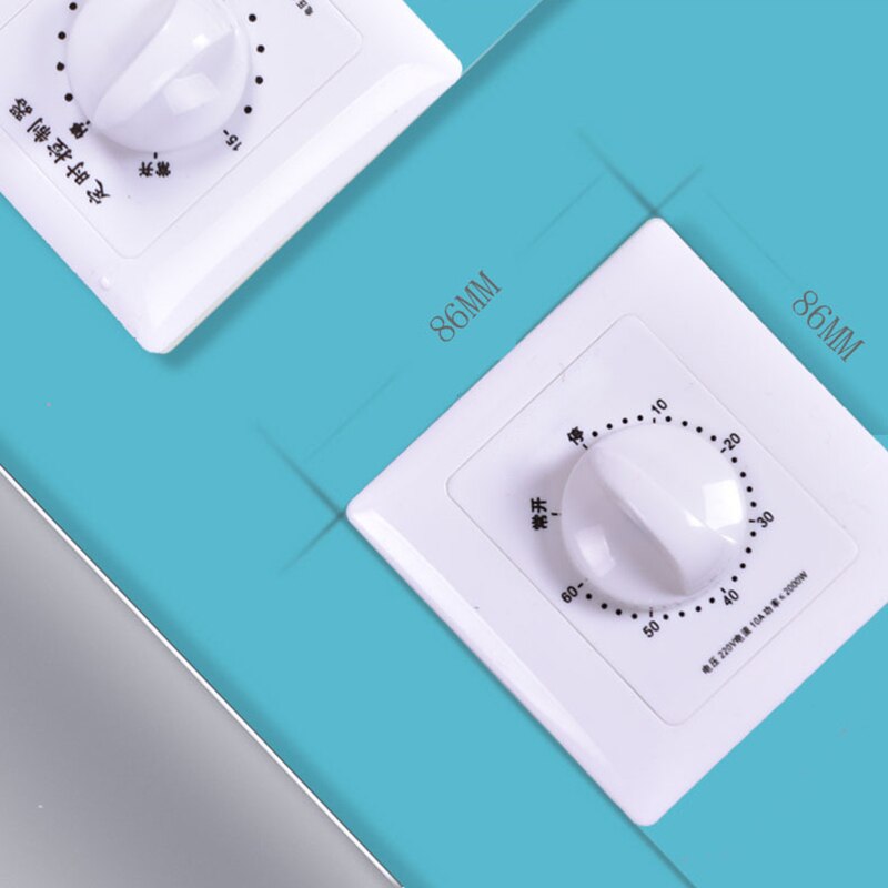 Mechanical Timer Swtich AC 15/30/120 Minutes Intelligent Timer Switch Controller Countdown High Power Timing Control Tools