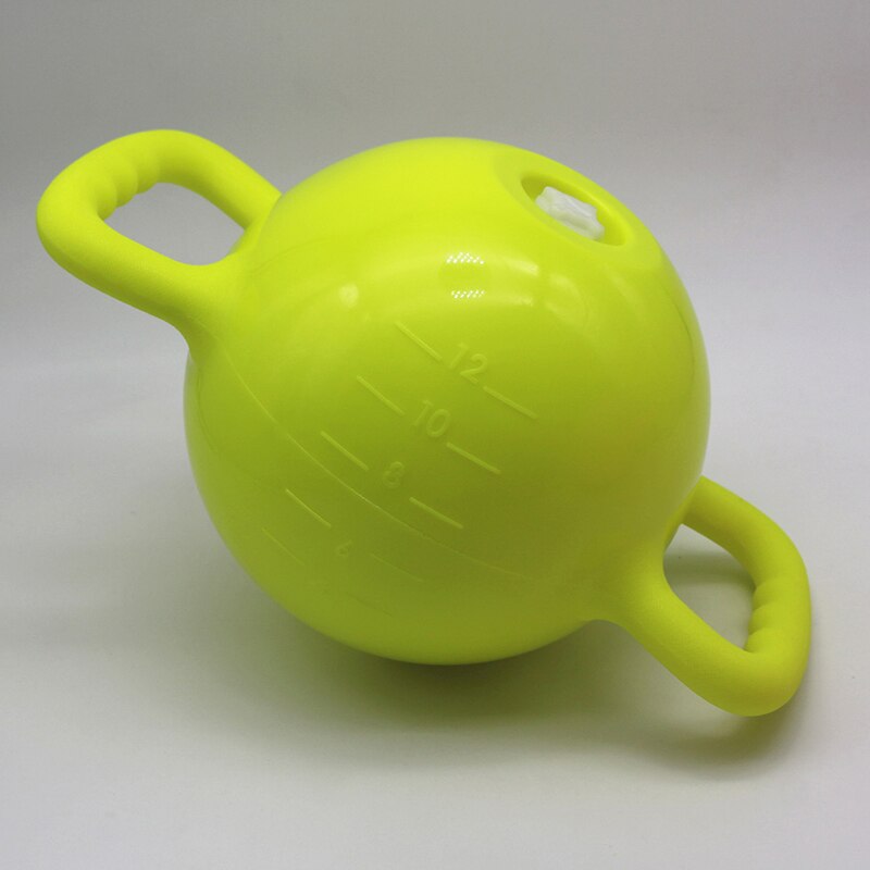 Yoga Fitness Water Kettlebells Household Gym Water Filled Kettlebell Pilates Double Handle Sports Equipment /40: Green