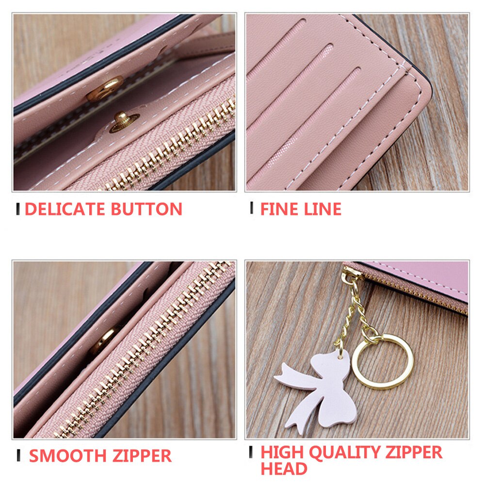 Flower wristband ladies long clutch bag large-capacity wallet female coin purse ladies coin purse mobile pocket card case Catlas