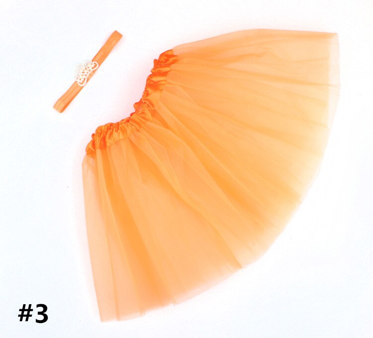 Kroon Haarband Baby Pak Kinderen Tutu Rok Haarband Pak Baby Fotografie Gaas Rok Infant Tulle Rok