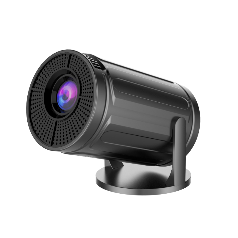 RY008 2025 Verbesserter Projektor 1080P Full HD Unterstützung 4K, 4D Keystone-Korrektur WiFi Bluetooth HDMI USB Tragbarer Outdoor-Film Pr: color1 / EU-Stecker