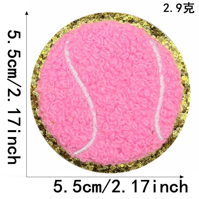 Sport Carnaval Voetbal Basketbal Honkbal Embleem Kleding Accessoires Badge Borduurwerk Sticker Strijkijzer Patches: Bruin