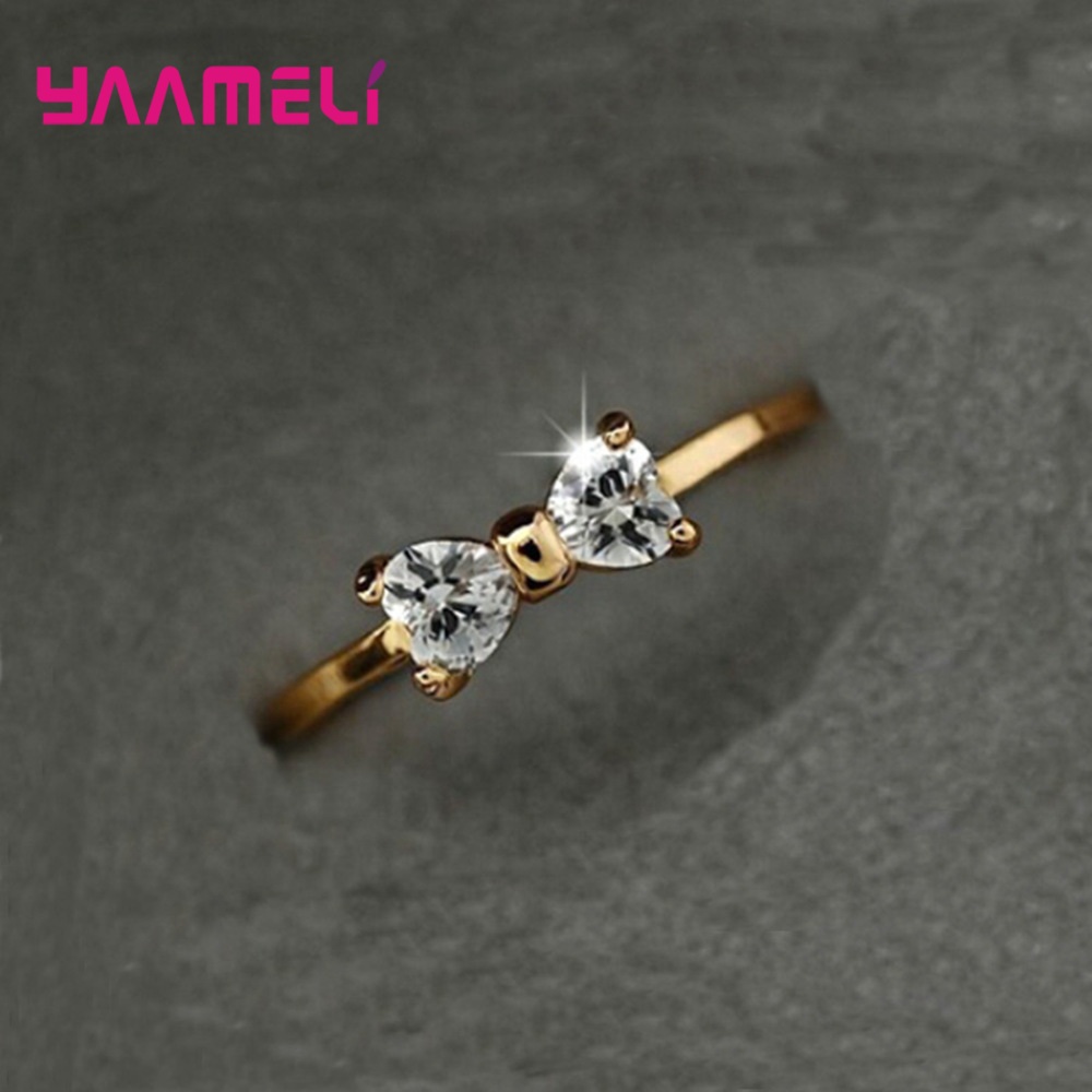 Bagues de luxe en cristal d'autriche pour femmes, bijoux en argent Sterling 925 et zircone cubique pour fiançailles et mariage