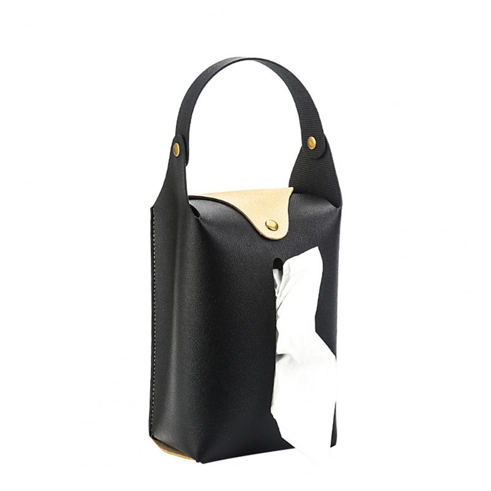 Auto Weefsels Houder Slijtvast Kleurvast Tissue Box Houder Voor Truck Decoratie Toiletpapier Pouch