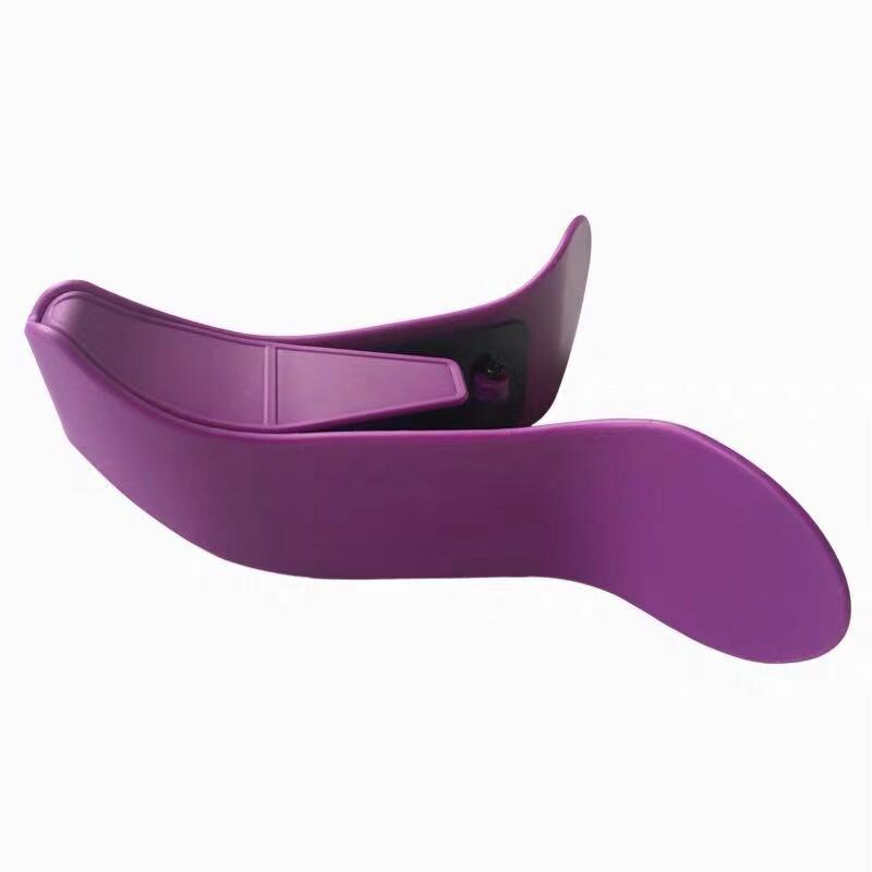 Home GYM Fitness Exercise Bladder Control Pelvic Floor Muscle Inner Thigh Bodybuilding Exerciser for Buttocks Beauty Hip Trainer: Purple