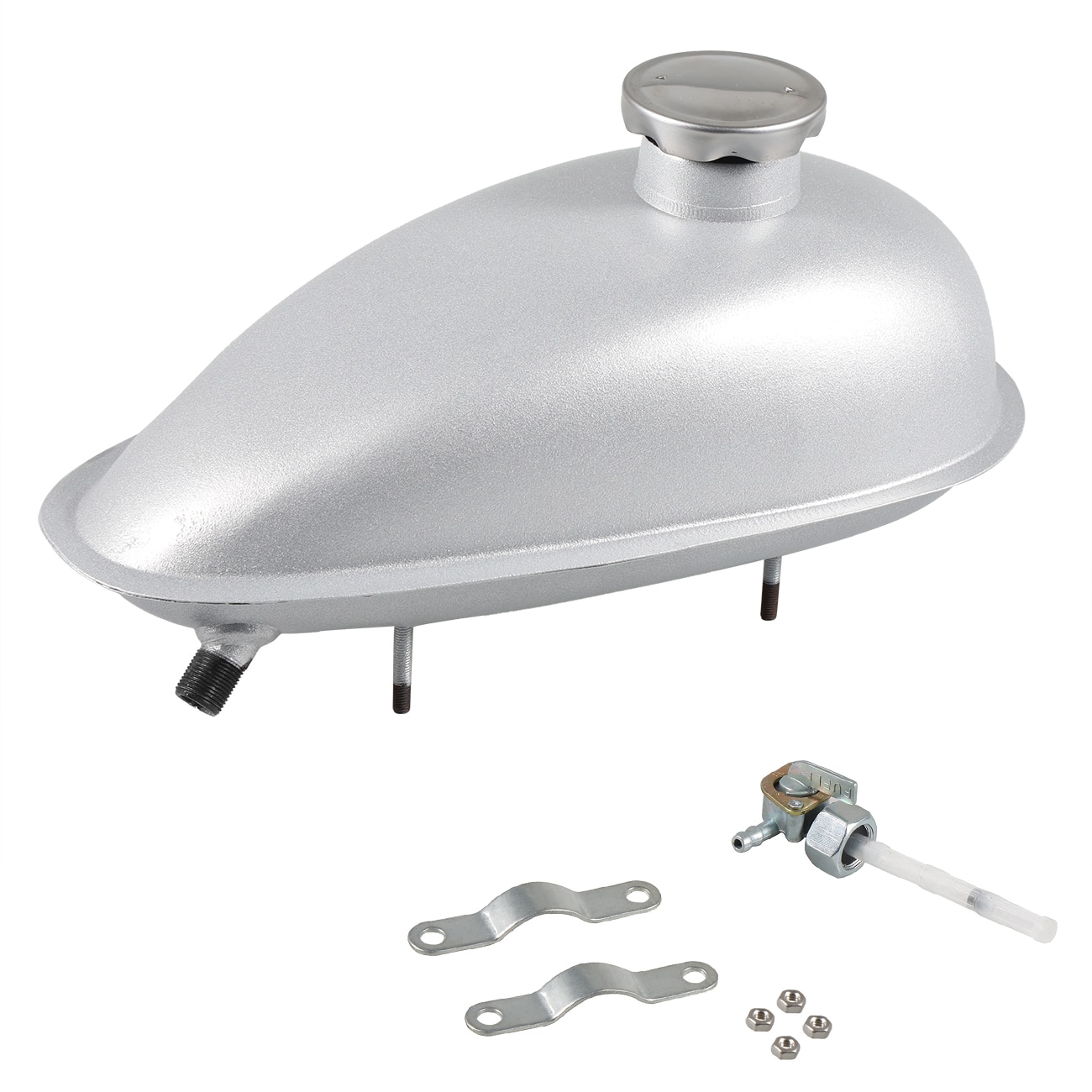 Pouvoir 2L Fuel Gas Tank For 2/4 Stroke 80cc 60cc 66cc 49cc Engine Motorized Bicycle