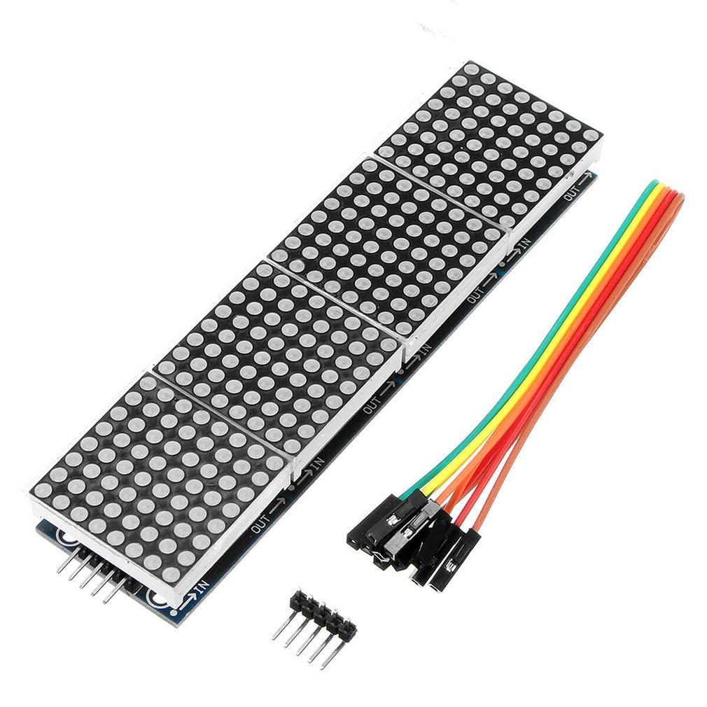 Max7219 Punkt Matrix Modul Steuert Mcu Modul 4 in Einem Anzeige Senden 5P Linie Max Kontrolle Punkt Matrix Modul