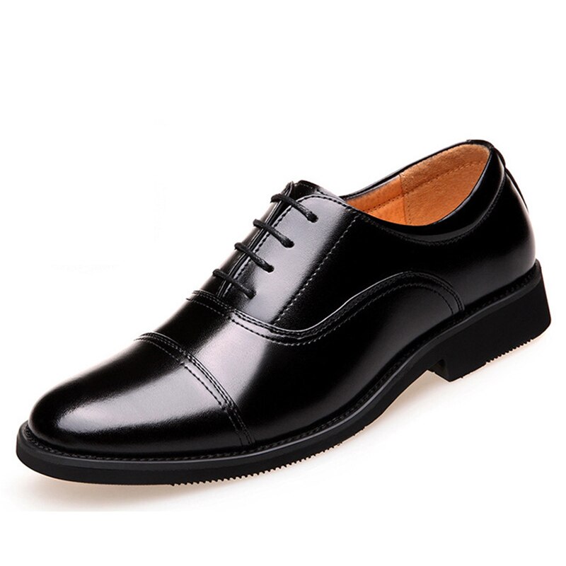 de vestir negros para hombre, zapatos de vestir italianos de cuero, zapatos formales para hombre, zapatos de oficina para hombre, zapato social masculino – Grandado