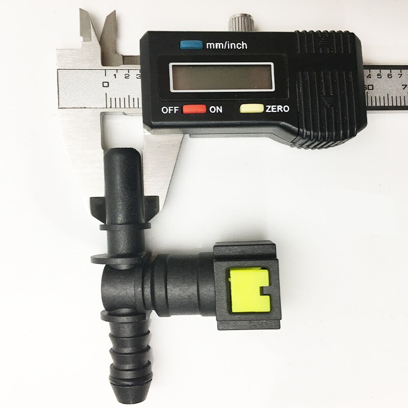 7.89 ID6 T-Union Genuine T-Type Coupling Fuel Quick Connector Plastic Pipe Injector for Car Plastic Pipe